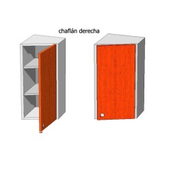 Mueble Alto Colgar Chaflán. Alto 70, Ancho 30