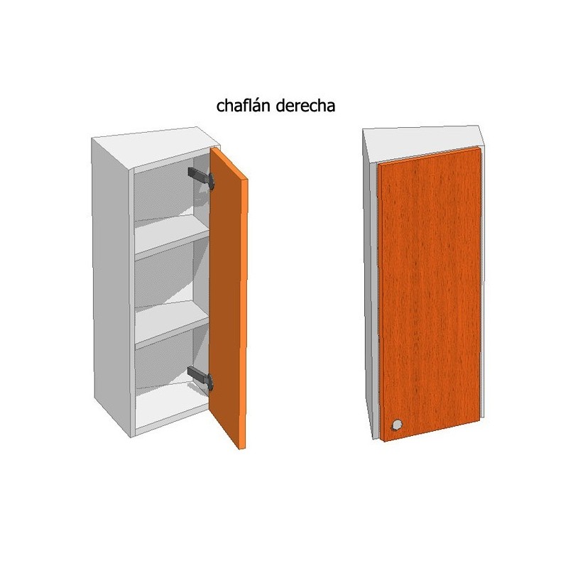 Mueble Alto Colgar Chaflán. Alto 90, Ancho 30