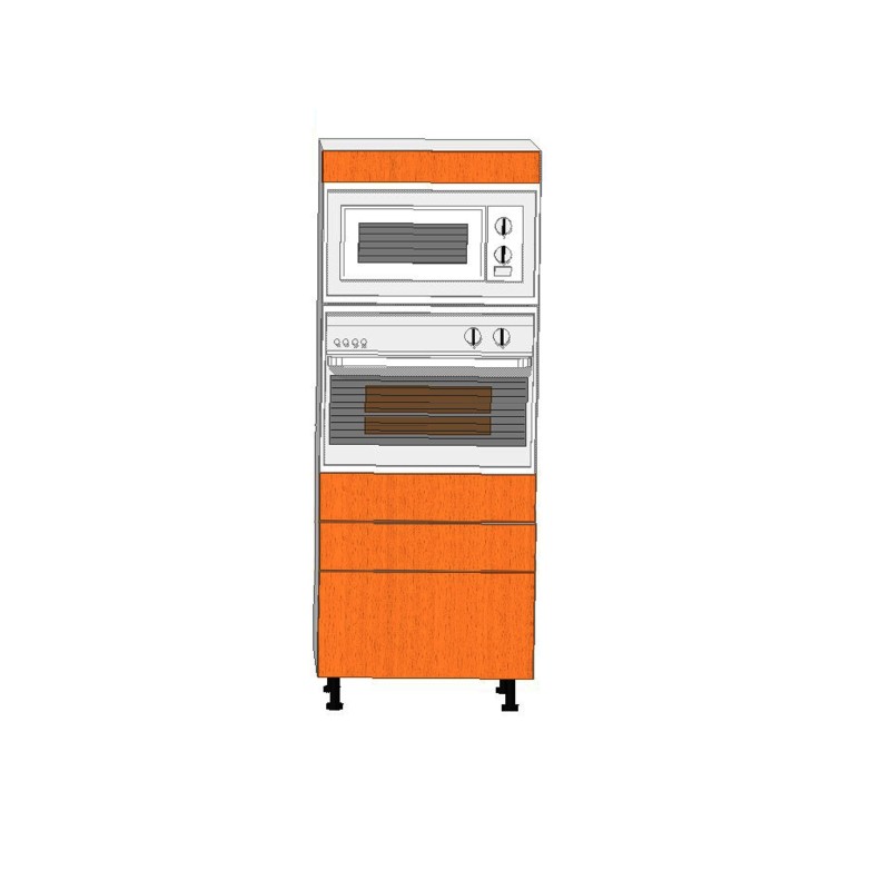 mueble de cocina, mueble columna microondas horno 