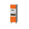 Mueble Columna altura 195. Microondas+Horno 45 + 2 Cajones + 1 Gran Capacidad