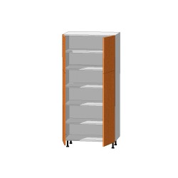 Mueble Columna altura 210. 2 puertas-ESTANTES