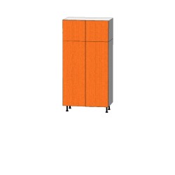 Mueble Columna altura 210. 2 puertas-ESTANTES