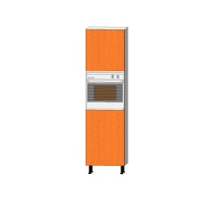 Mueble Columna altura 210. Puerta + Horno 60 + Puerta