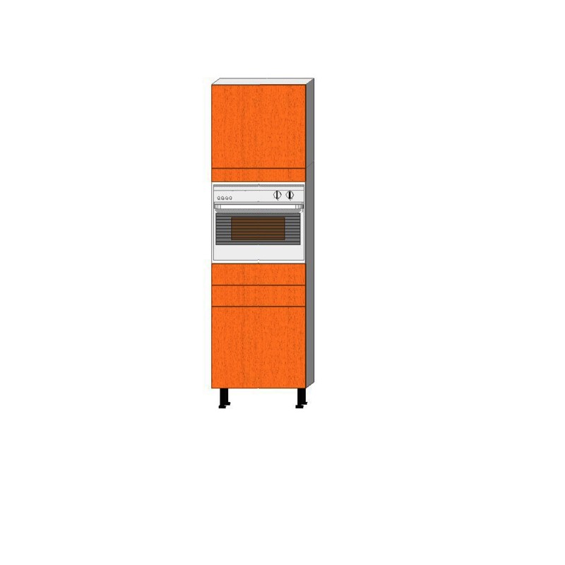 Mueble Columna altura 220. Horno 45 + 2 Cajones + 1 Puerta