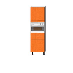 Mueble Columna altura 195. Horno 45 + 2Cajones+ 1 Puerta