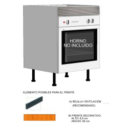 Bajo Placas-Horno (horno de 60x60)