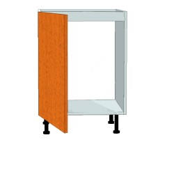 mueble de cocina, mueble bajo fregadero, mueble bajo 1 puerta fregadero