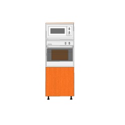 Mueble Columna altura 150. Microondas+Horno 60+1Prta